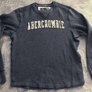 Abercrombie navy long sleeve